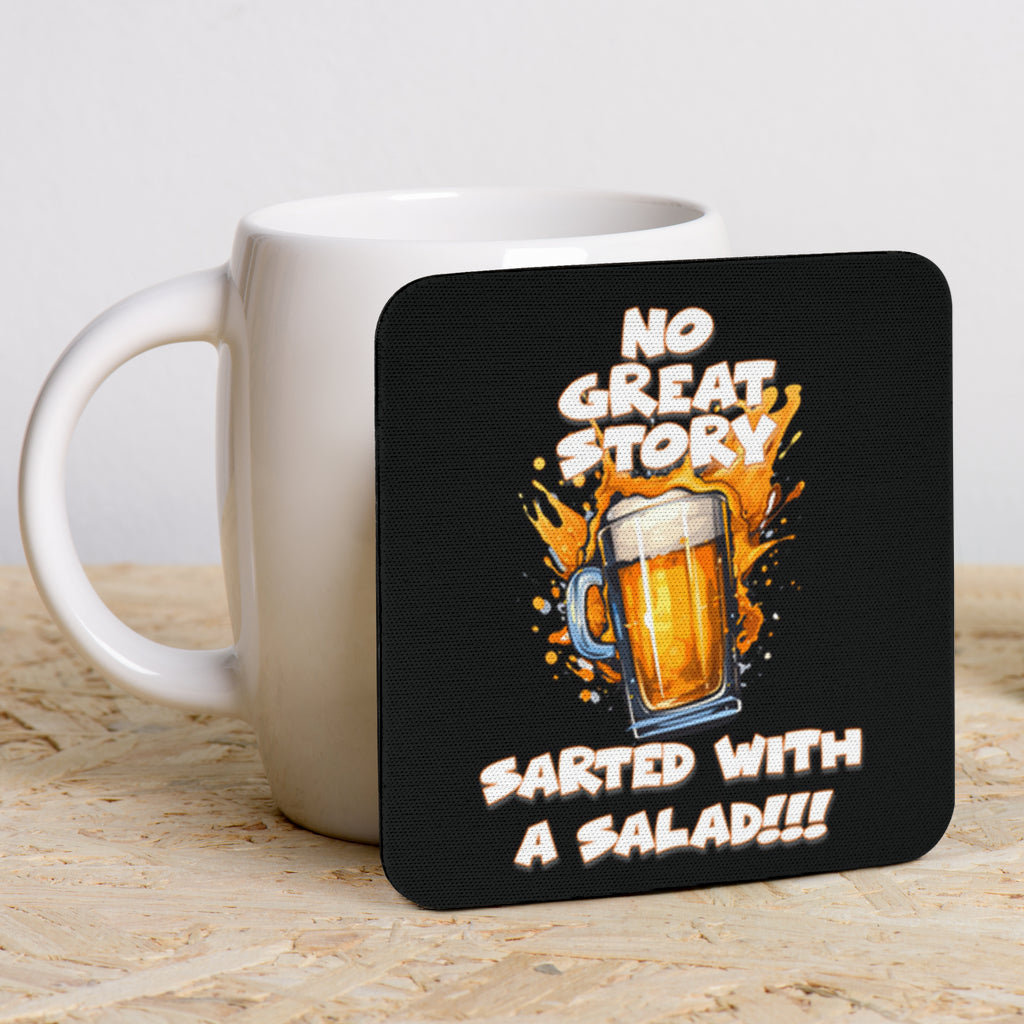 Beer Themed Funny Coasters (Pack of 6)