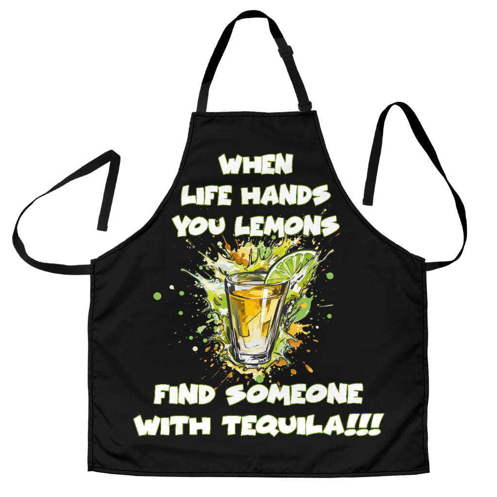 Tequila Themed Funny Aprons Universal Fit