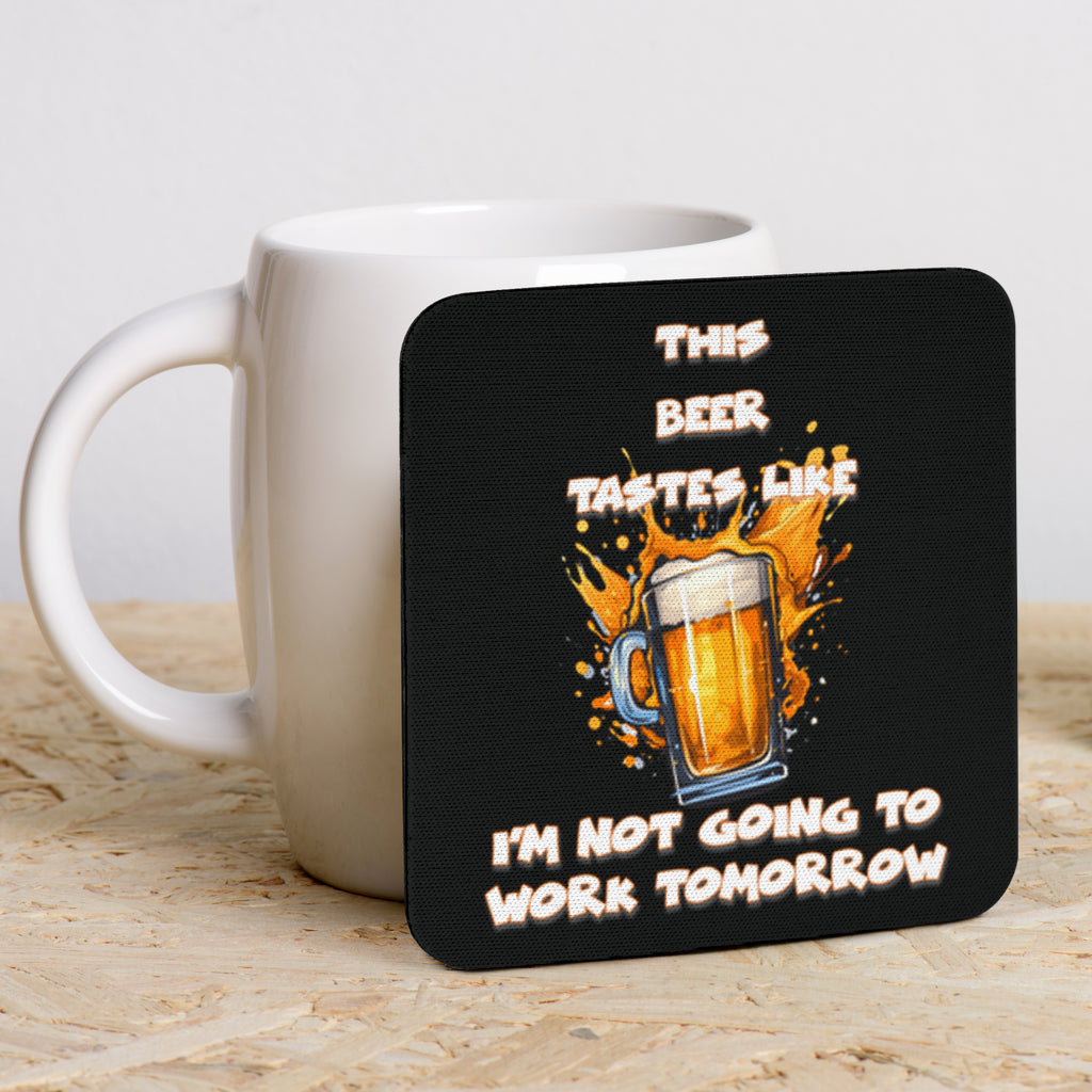 Beer Themed Funny Coasters (Pack of 6)