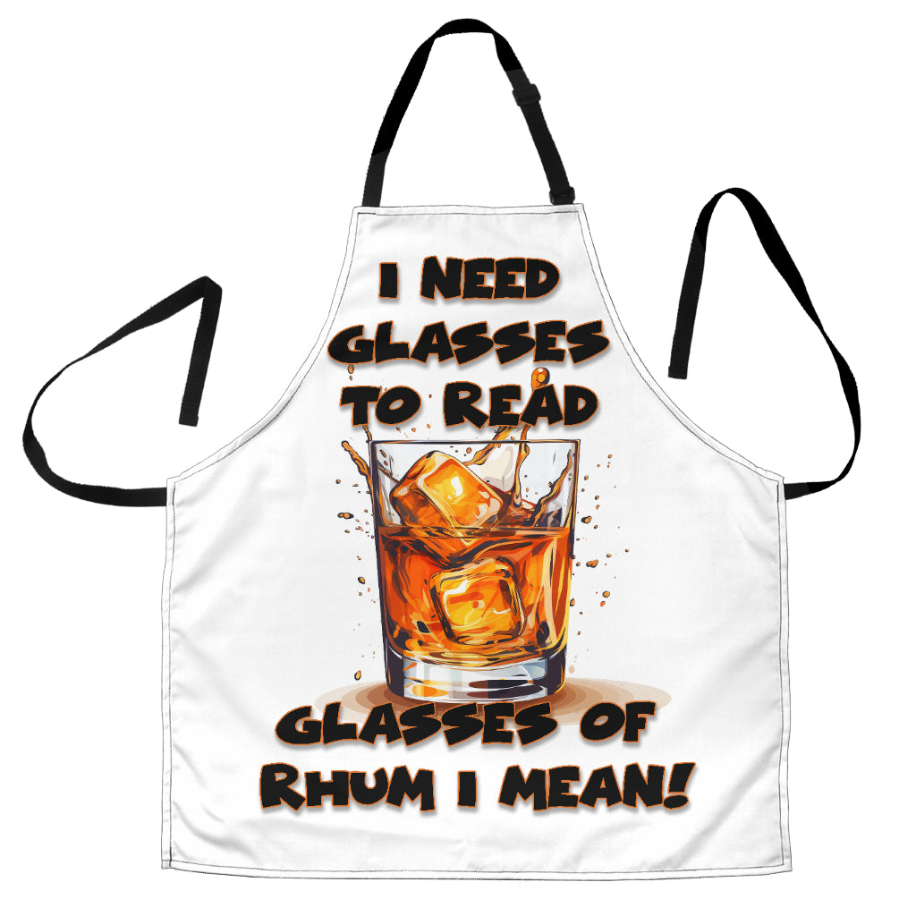 Rhum Themed Funny Aprons Universal Fit