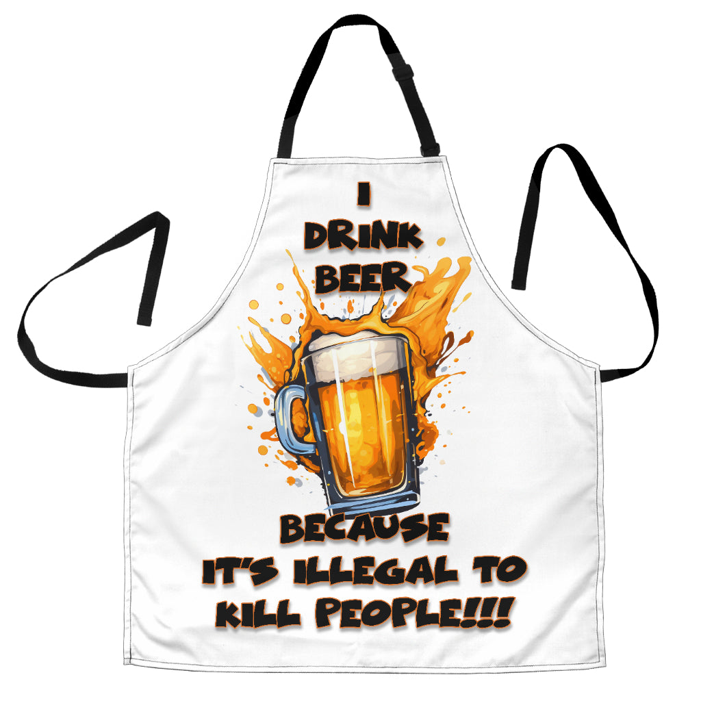 Beer Themed Funny Aprons Universal Fit