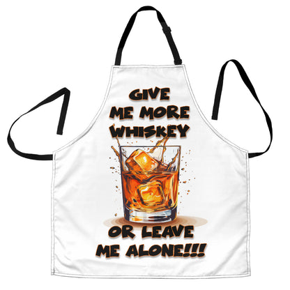 Whiskey Themed Funny Aprons Universal Fit