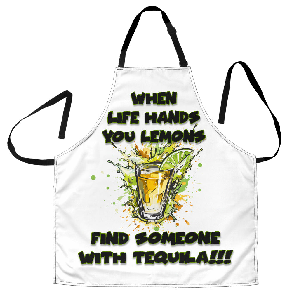 Tequila Themed Funny Aprons Universal Fit