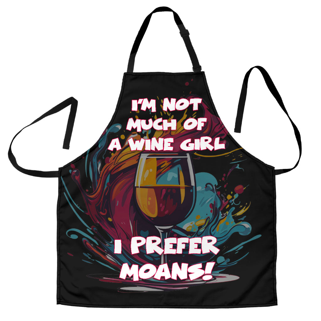 Wine Themed Funny Aprons Universal Fit