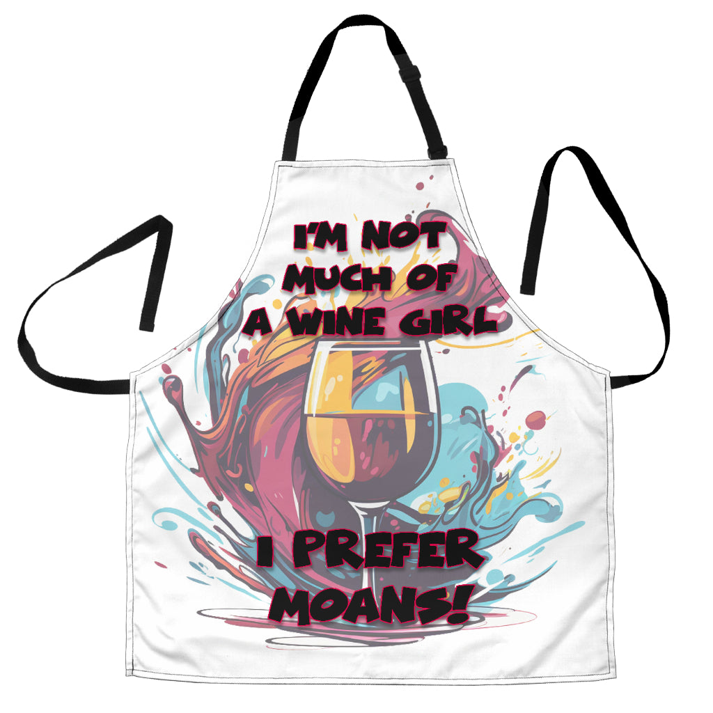 Wine Themed Funny Aprons Universal Fit