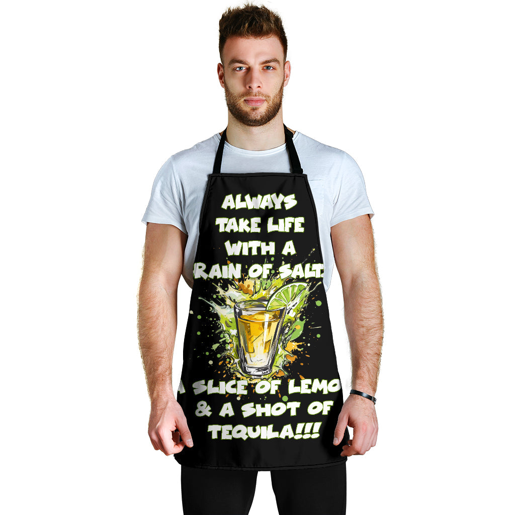 Tequila Themed Funny Aprons Universal Fit