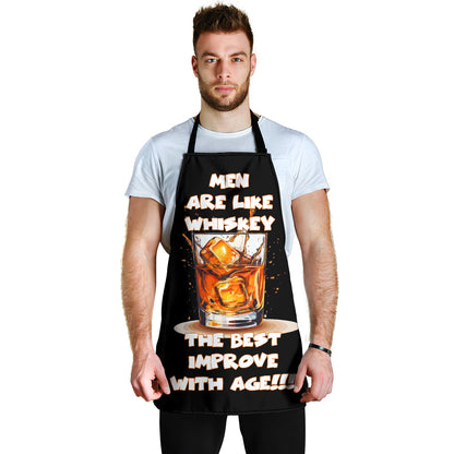 Whiskey Themed Funny Aprons Universal Fit