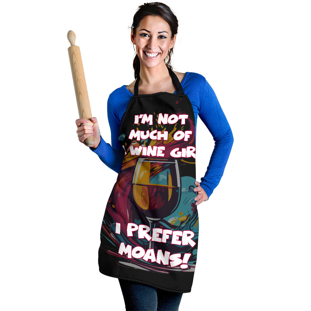 Wine Themed Funny Aprons Universal Fit